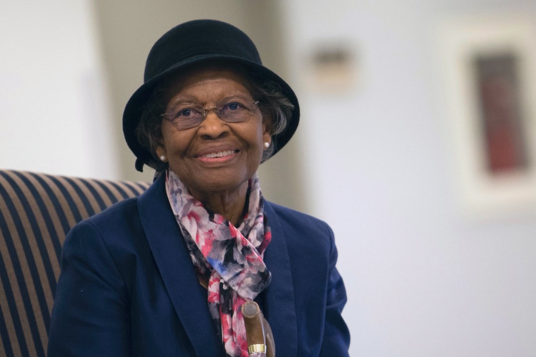 PettyLupone's tweet image. Dr. Gladys West was a mathematician whose work on satellite geodesy models paved the way for modern GPS.

She was a member of AKA, an inductee in the Air Force Hall of fame, and has an elementary school named after her.

She passed away yesterday at 95yo. Tell her story. 🕊️