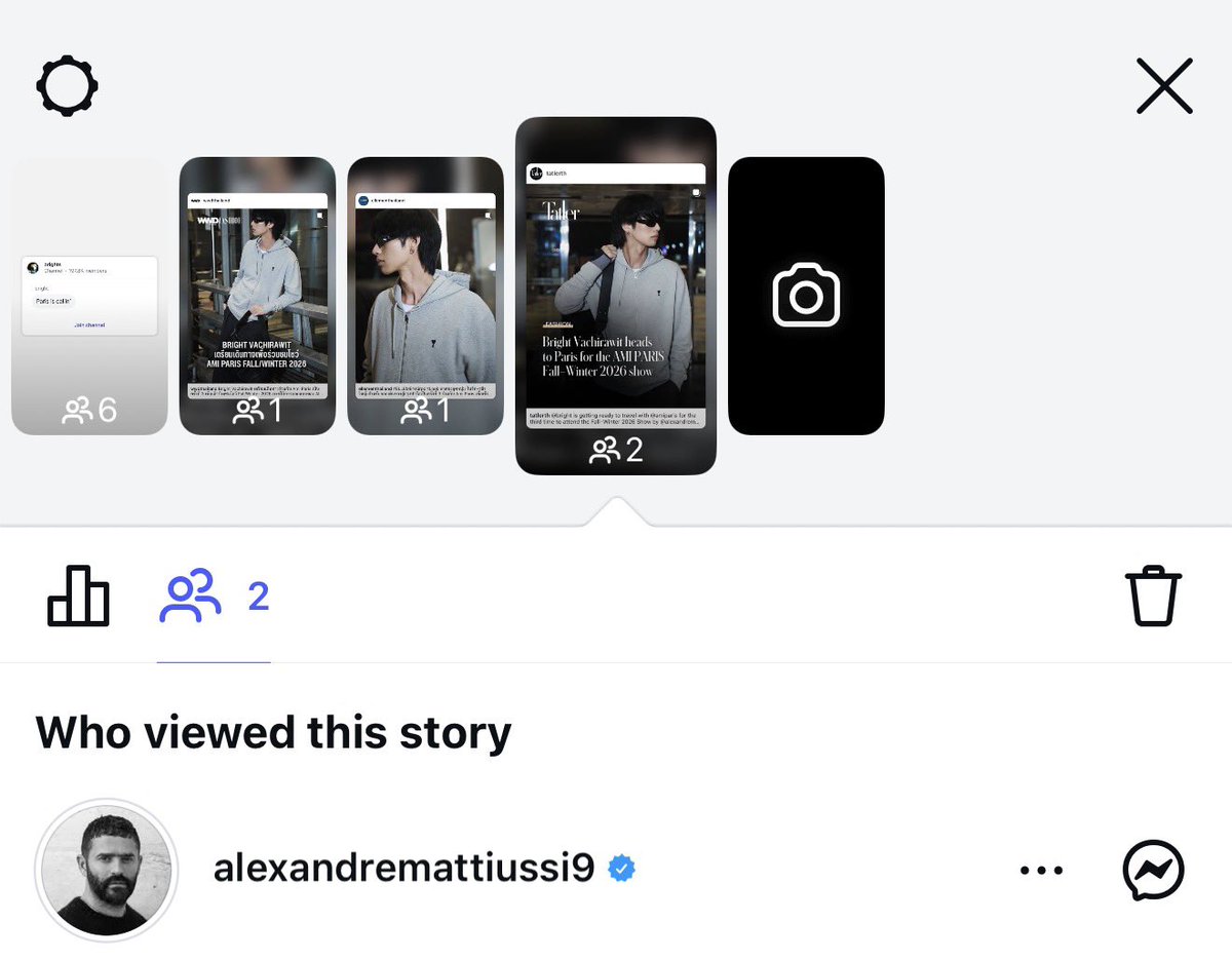 whitebinbw's tweet image. กรี๊ดดดดดดดดดดดดดดด ❣️ 

#AmiParis #AmiFW26 
#AmiParisXBRIGHT  
#bbrightvc @bbrightvc