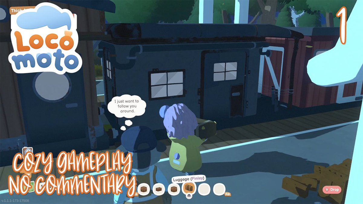 The first part of my new Locomoto cozy series is out! 🥳✨ In this cute and relaxing game, I’ll conduct my own customizable train — transporting passengers, taking on quests, and gathering resources to craft unique decorations along the way 🚂🛤️

🔗⬇️