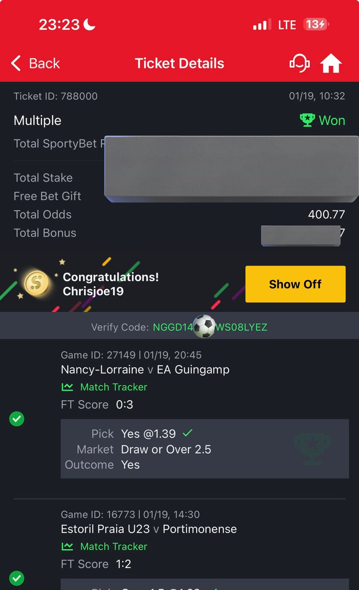 Cyberjoe19's tweet photo. CLEAN SWOOP🫨🫨🫨🫨🫨🫨🫨🫨🫨

400, 100 and 20 ODDS TOSSED IN 💥💥💥

Congratulations if you got on🤑🤑🤑 https://t.co/PPXjFfZrms