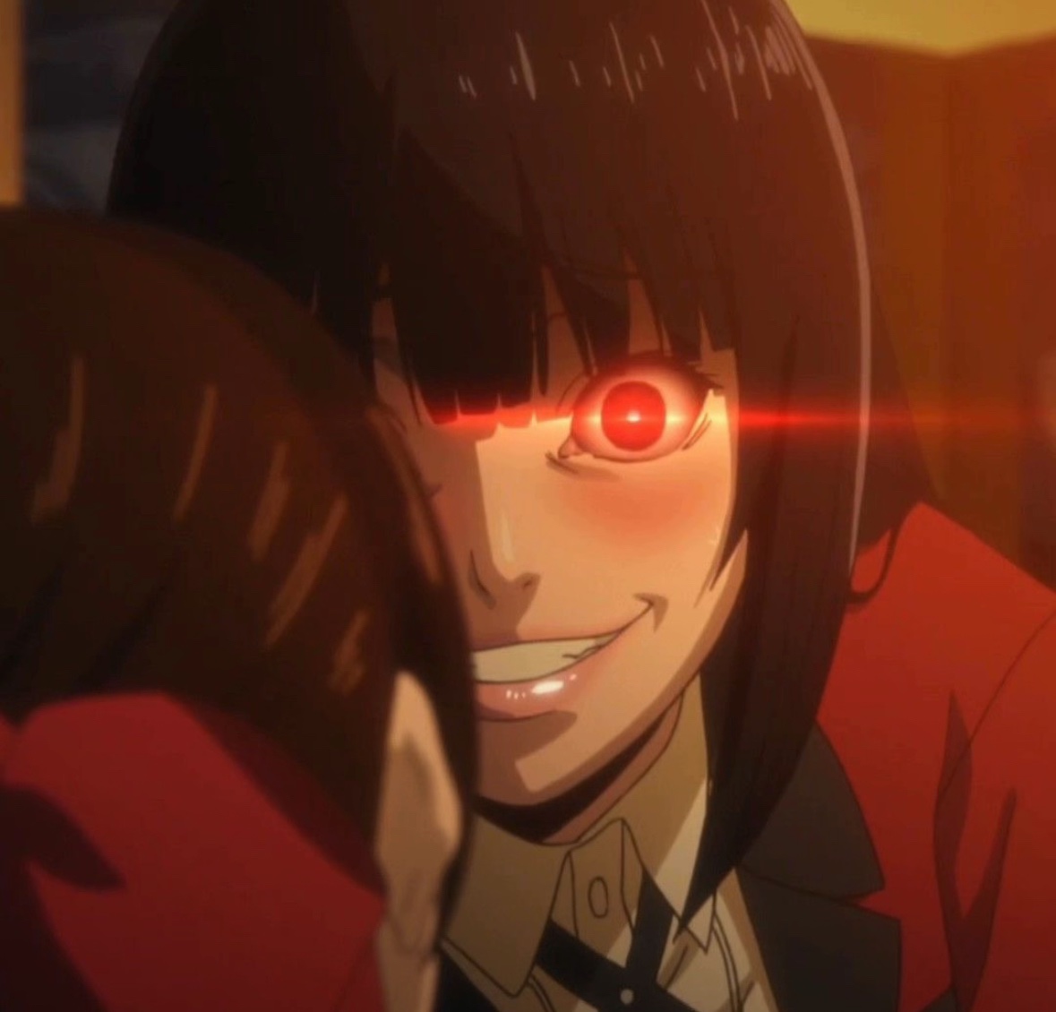 achrissis__'s tweet image. as weird as kakegurui as an anime is i really have to give them credit for letting the female characters be unapologetically ugly with their expressions .you dont see most anime letting their female characters be expressive like this because theyre scared itll come off as gross