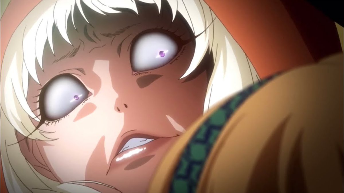 achrissis__'s tweet image. as weird as kakegurui as an anime is i really have to give them credit for letting the female characters be unapologetically ugly with their expressions .you dont see most anime letting their female characters be expressive like this because theyre scared itll come off as gross