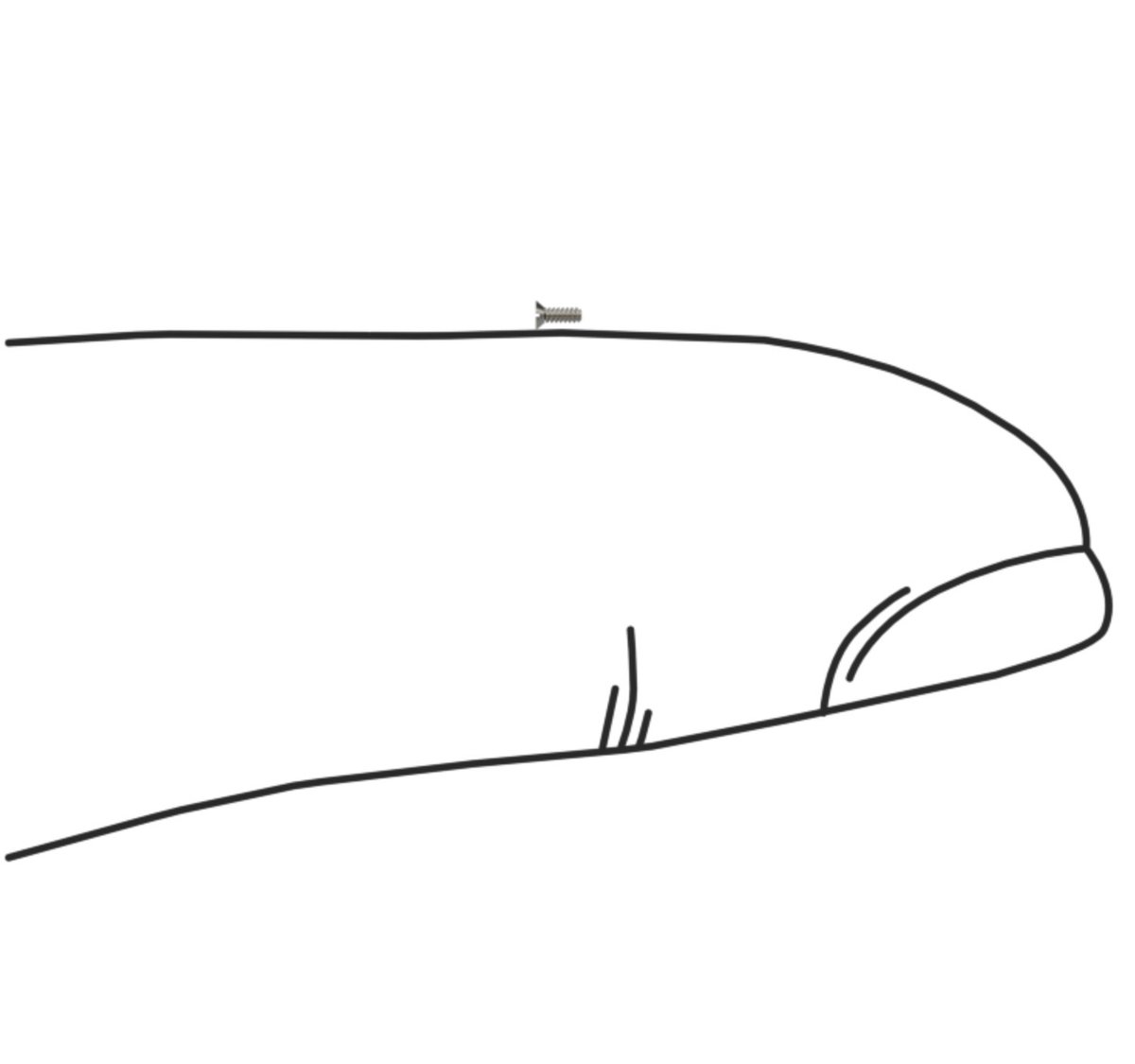 McMasterDaily's tweet image. 18-8 Stainless Steel Slotted Flat Head Screw
0000-160 Thread Size, 1/16" Long
$12.39 per pack of 1
91781A310

Time to switch it up from giant fasteners. How's this, a teeny tiny screw? Don't sneeze!