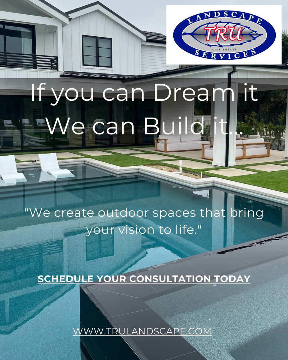 OC_Landscape's tweet photo. Celebrating the New Year treat yourself to Starting your Dream Project! If you can Dream It, we can Build It! Transform your Outdoor Living Spaces where every corner tells a Story. Schedule your Free Consultation. Our Team is standing by.... Contact Us 1-866-487-1359. https://t.co/e4Sc48ajxQ