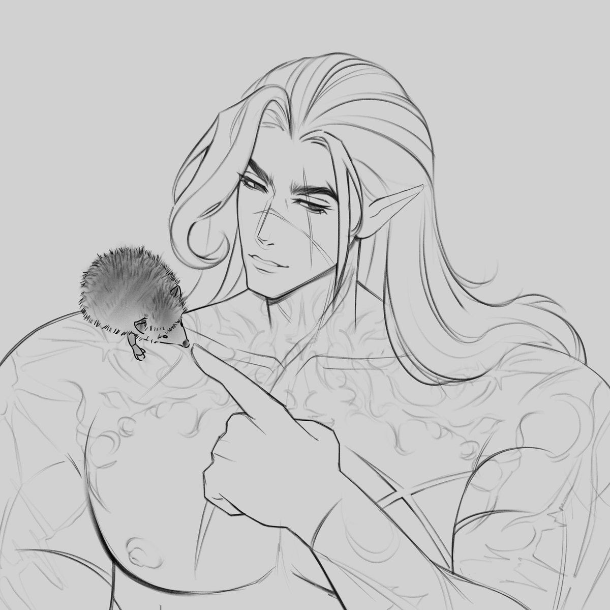 “how brave you are, trusting in something a hundred times bigger than you..
(D&amp;D OC)