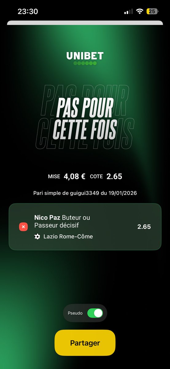 gui33blt's tweet photo. @UnibetFrance bonsoir. 
Vous pouvez m’expliquer ?? https://t.co/IQ7cuA0ucG
