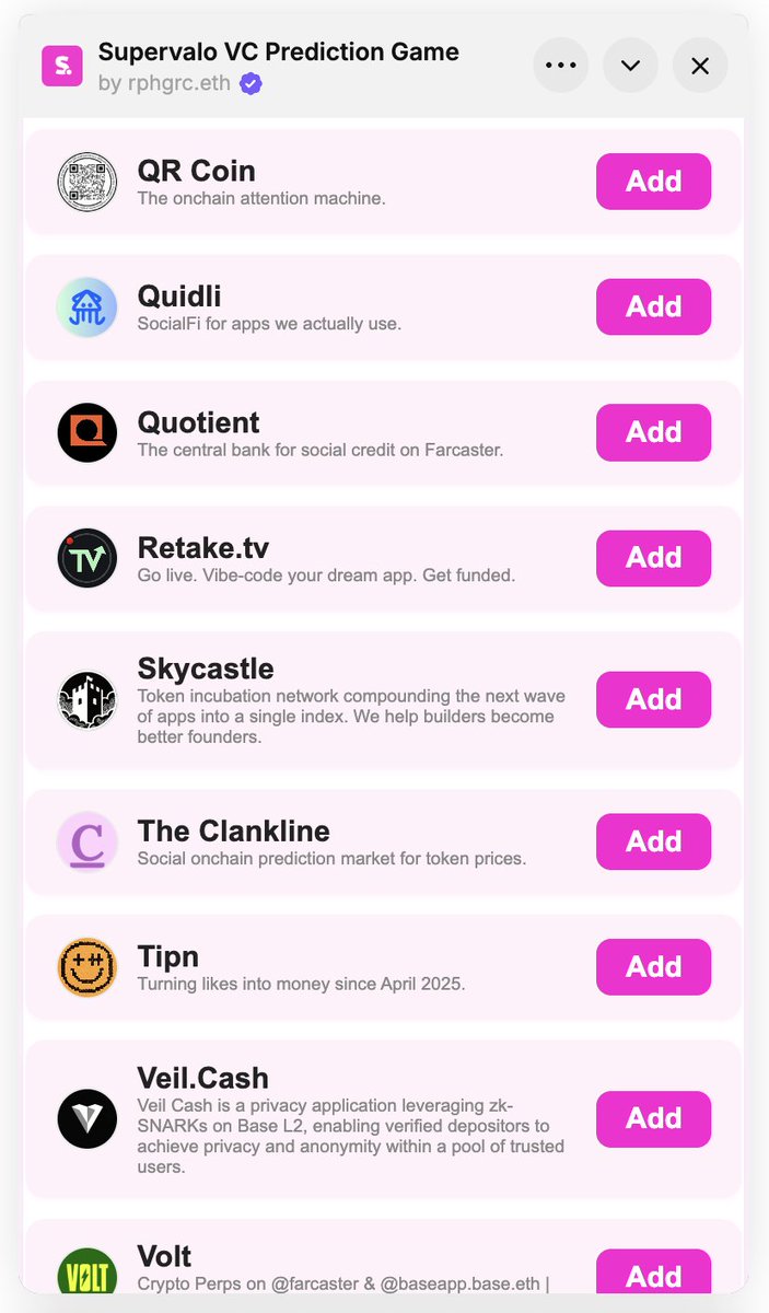 🧨BOOM SUPERVALO Round #2 now LIVE on https://t.co/ZerqnfAVPh (miniapp)  