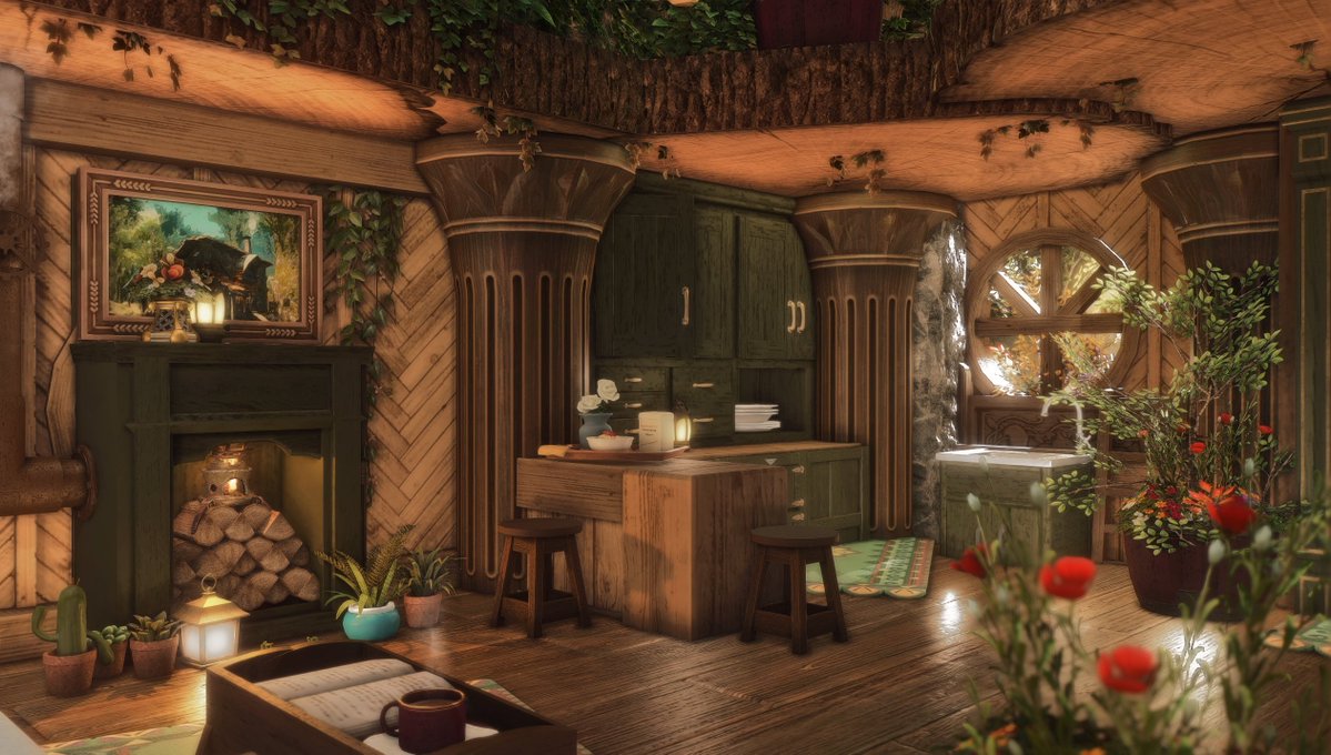 DaenyLove's tweet image. "Nid d'Automne" [S] 🌻🌿🍂

#daenylovehousing #ffxiv #ff14housing #ffxivhousing #HousingEden #hgxiv #FF14ハウジング