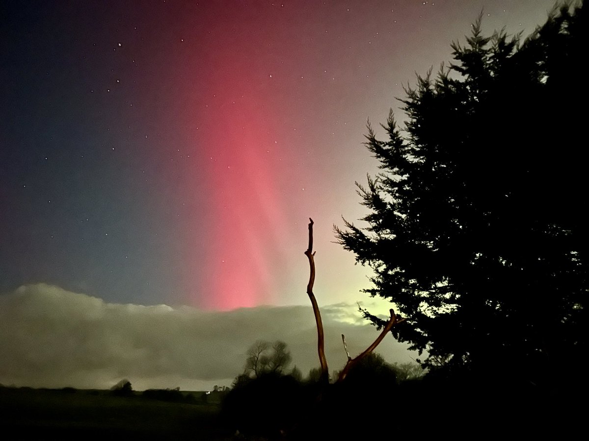 Aurora Borealis visits Wexford #northernlights