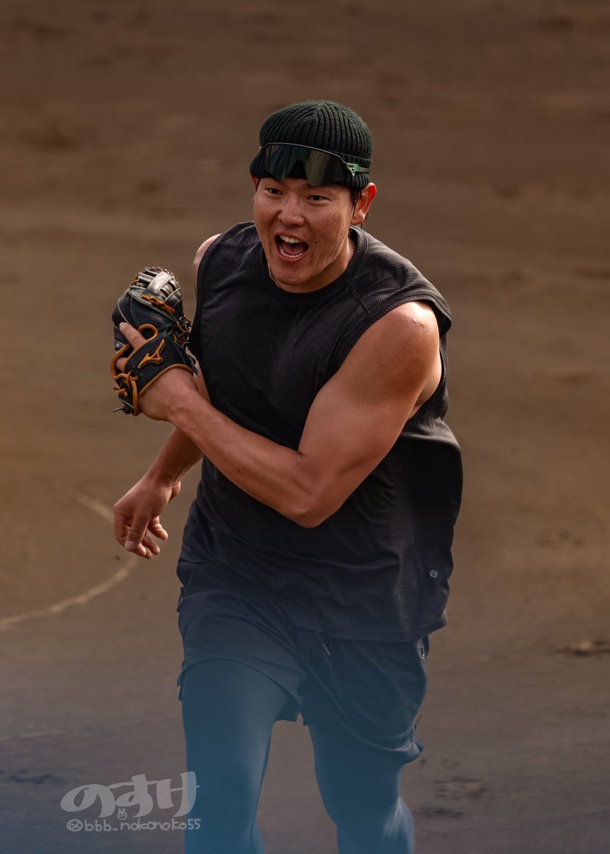 ちゃんと取ってた！すごい！ 2026/1/19 佐伯中央病院スタジアム #安田尚憲