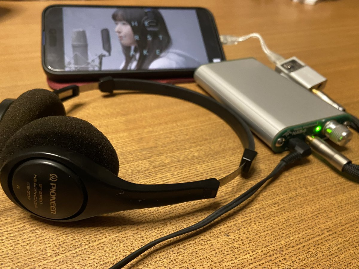 Pioneer SE-303 ・Thyris Electronics HAS-0 ・ESSENCE AUDIO JE-FI1-S 