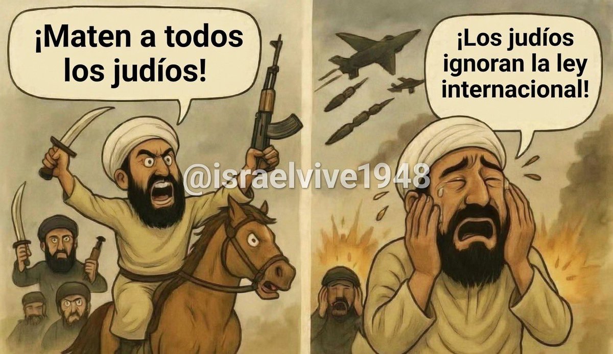 IsraelVive1948's tweet image. Siempre pasa lo mismo