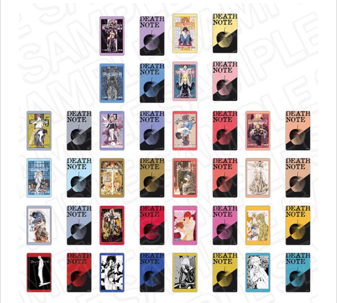 2026年4月発売最新グッズ 【JF2026事後通販】DEATH NOTE コレクション