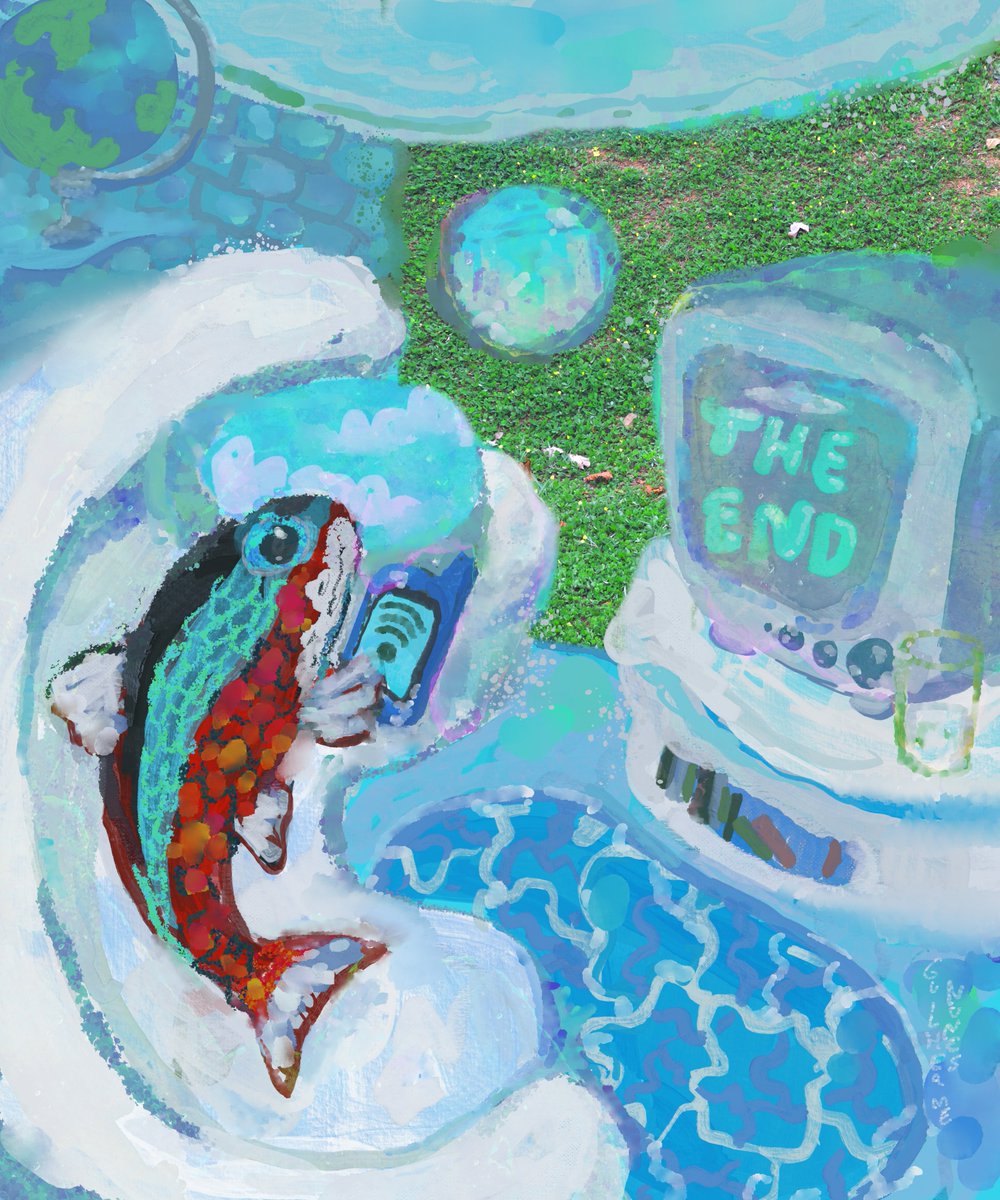 Fish couldnt form an opinion about the movie he just watched and is looking for reviews online to at least understand the ending.