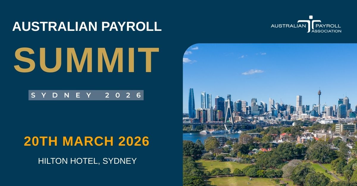 paytoolsau's tweet photo. We’re heading to Sydney for the Australian Payroll Summit! 🚀 Join us for an insightful day of expert-led sessions and networking with the best in payroll.

🗓 20 March 2026 
📍 Hilton Hotel, Sydney 
🎟 25% OFF Code: PAYTOOLS25 (Ends 5 Feb)

Book here: https://t.co/AX8KmtrZki https://t.co/glC11Xrbe8