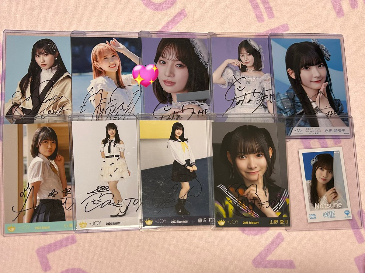 イコラブ ノイミー ニアジョイ 直筆 ミニフォトレア トレ 譲→画像 求