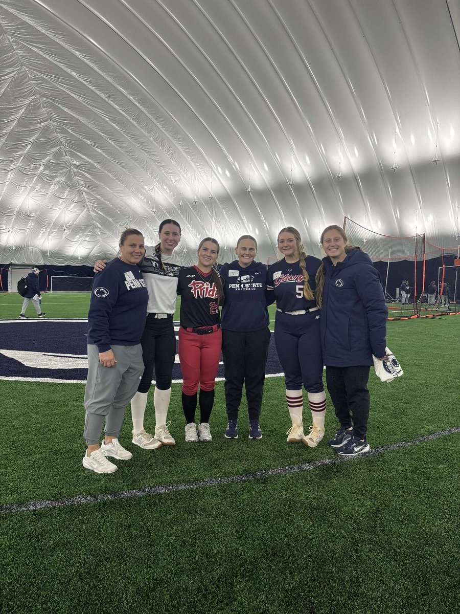 AddieLouderback's tweet photo. Always a great time at PSU camps!! Loved getting to hangout with all the commits,  players, and coaches!! Love being a part of this program!! 🦁🦁 @coach_crowell @ABaggetta @laurenfoster02 @lexxx_20 @PennStateSB @MaddyVogan2027 @WhitneyDavis_sb @RyDooley2027 @duffill_lily 

@NJPrideGold @AshleyDeYoung16 @SoftbalAmerica @LineDsoftball @USSSA @d1vision_sb @DiamondAddicts @D1Softball