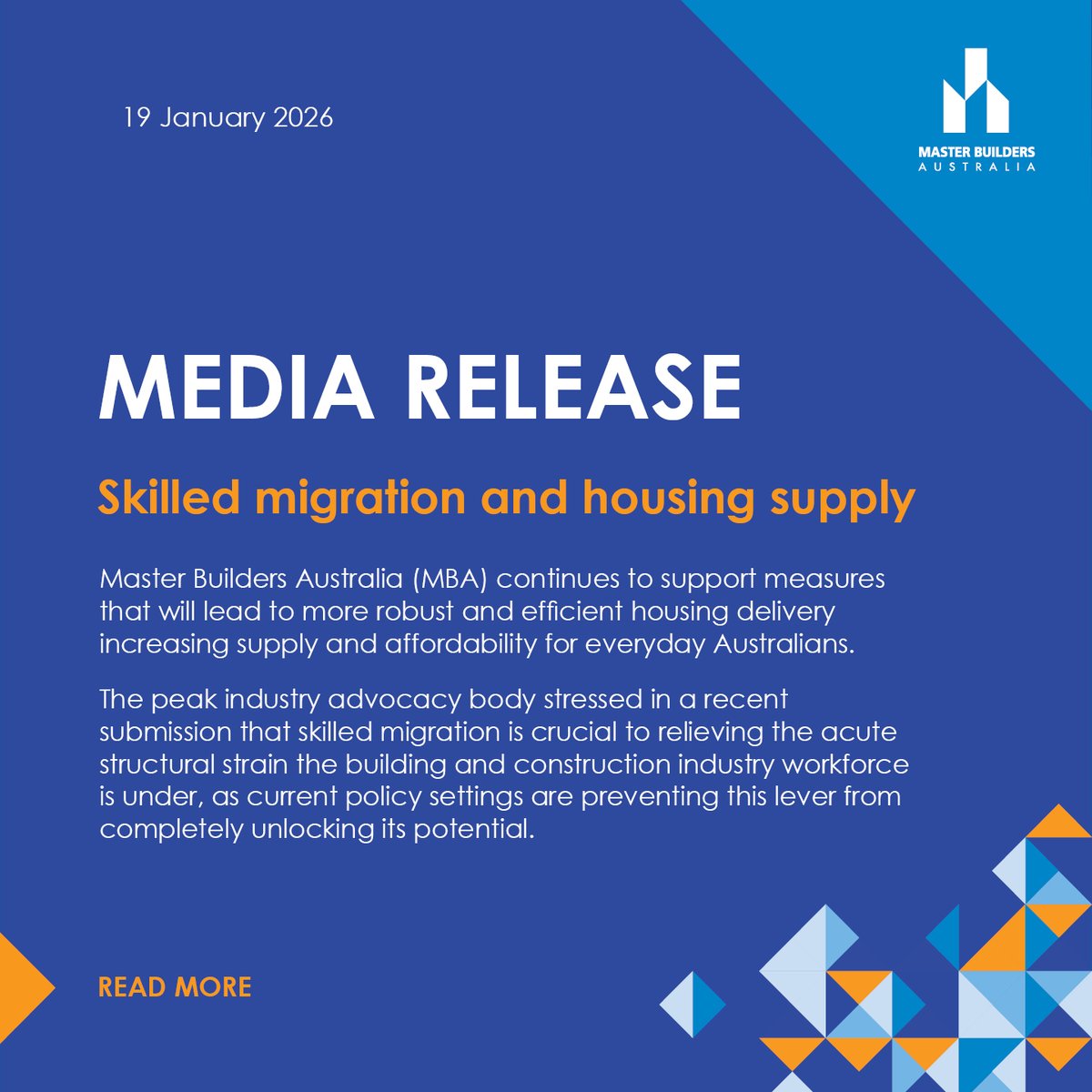 Master Builders Australia tweet media