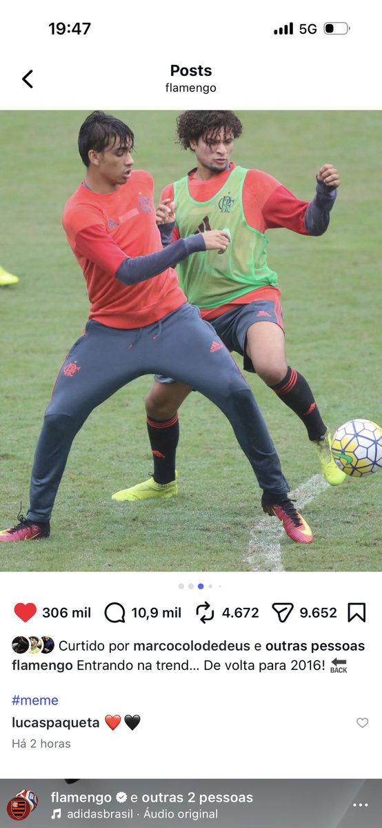 erickwalmor's tweet image. Paquetá vem aí