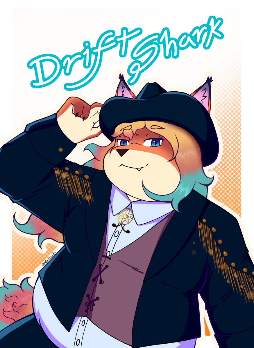 Yeehaw!
badge for <a href="/GatoNegrouwu/">Dsyrroth/Dzlight</a> 

#FurryArt