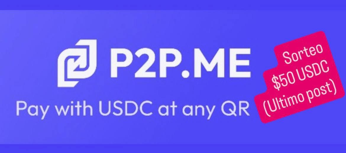 STARTER PACK - P2P ME  Cómo pagar barrani con $USDC en cualquier QR sin KYC

+ Incluye POV Video pagando un café
+ Incluye 🤑 Sorteo $50 para vos!
(ver último post de este hilo)