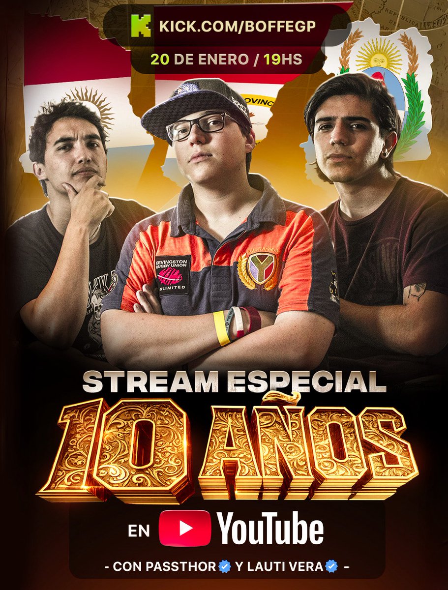 MAÑANA VUELVE THE INTERIOR CREW DESPUES DE 7 AÑOS

One last dance

Stream con <a href="/PassThor/">Pasty 🐏</a> <a href="/LautiVera11/">LAUTI VERA</a> a las 19hs en kick.com/boffegp 🔥