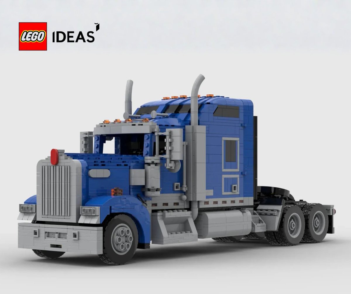 Do you want the Kenworth W900 to become an official Lego kit? We do too! Click the link to vote for this Lego Idea! beta.ideas.lego.com/product-ideas/… #Kenworth #W900 #TheWorldsBest #LegoIdeas
