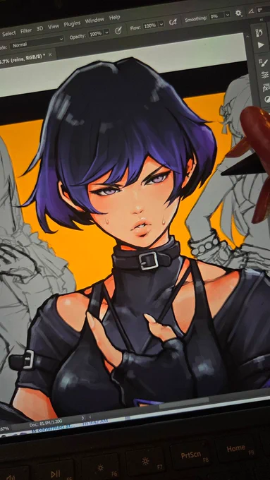 Colouring continues #tekken