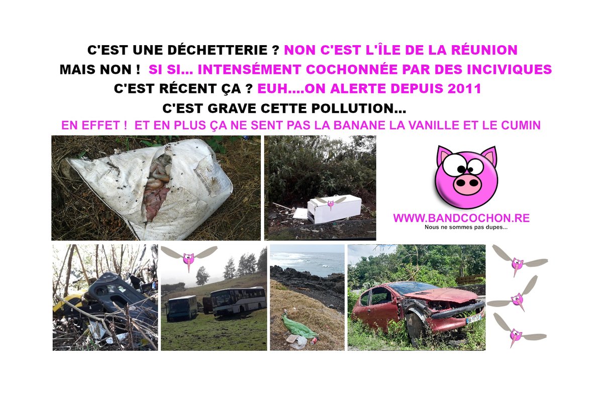 Île de La Réunion : Arrêtez le MASSACRE environnemental #Pollution #LaReunion