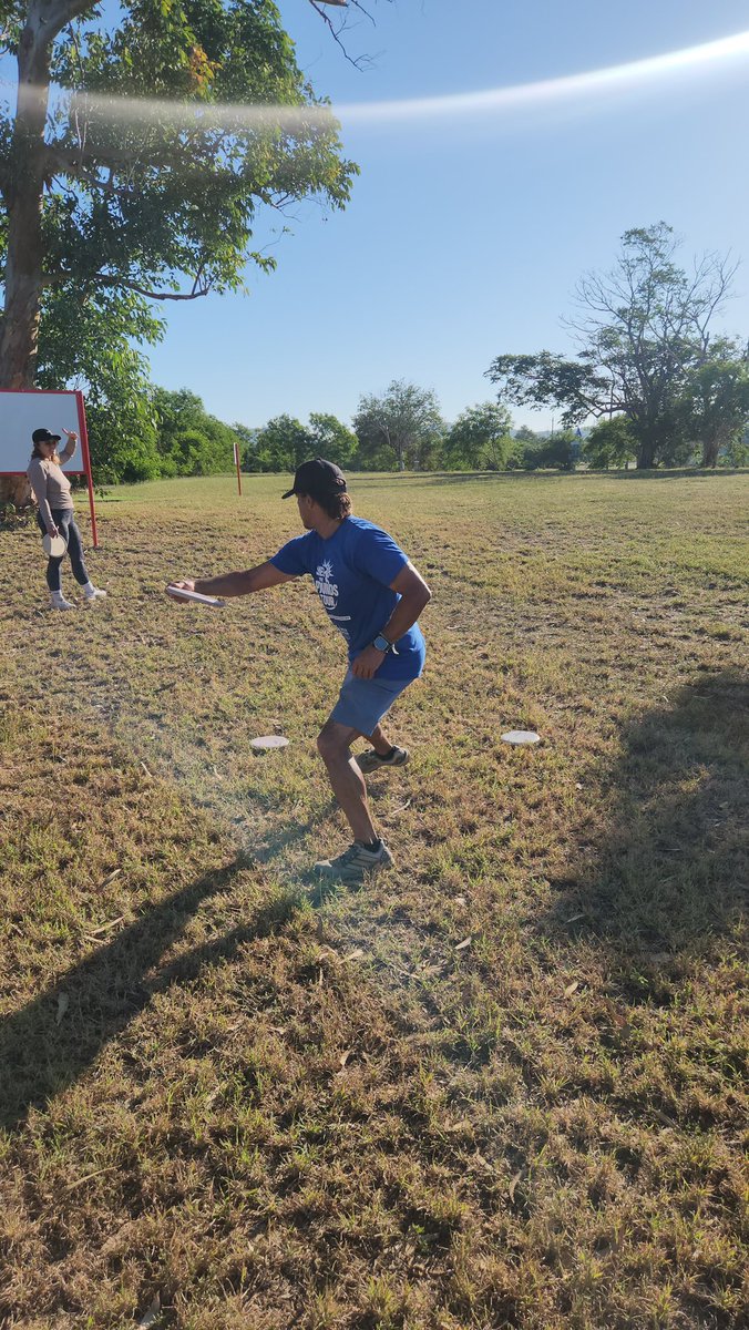 ProSportsMVP's tweet photo. Our inaugural Shed the Pounds Tour has concluded successfully after visiting overseas bases, coaching and teaching the servicemen and their families pickleball, cornhole, and disc golf. https://t.co/bhPgY4nhfg