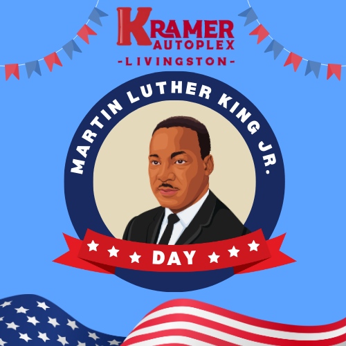 KramerChevyGmc's tweet image. Celebrating MLK Day with a spirit of unity, freedom, and service. Let’s keep moving forward together!

We're here to help you find dependable vehicles that get you where you need to go with a smile. 🚗✨

#MLKDay #WeAreBetterTogether #KramerFamily #KramerAutoPlex #LivingstonTexas