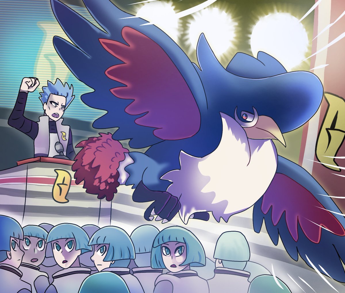 _StarbowDreams_'s tweet image. Honchkrow tcg redraw, I really like how this one came out #Pokemon