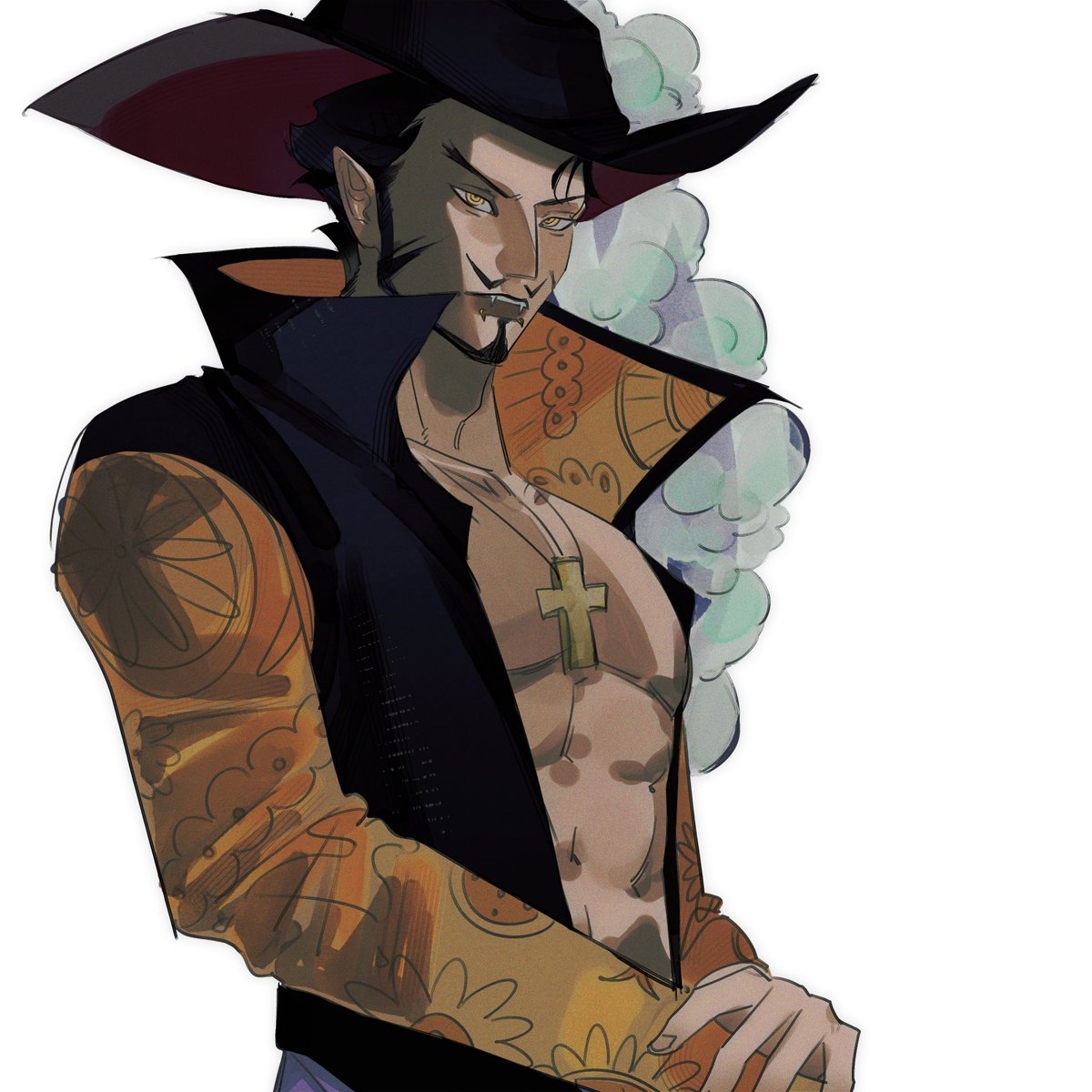 _PZ10_01's tweet image. drew this one thing for a video...