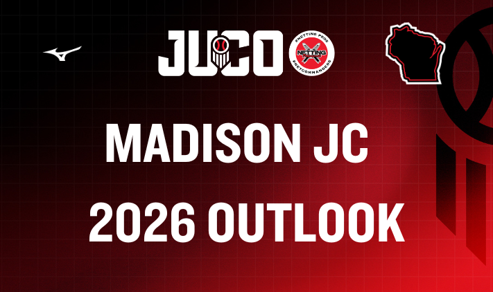 PrepBaseballWI's tweet image. 𝐌𝐚𝐝𝐢𝐬𝐨𝐧 𝐉𝐂 𝟐𝟎𝟐𝟔 𝐎𝐮𝐭𝐥𝐨𝐨𝐤👀

The WolfPack ended the 2025 season with a 45-11 record with trip to their seventh consecutive national tournament appearance and look to continue their success in 2026. Check out the full season outlook with the link below.👇

🔗:…
