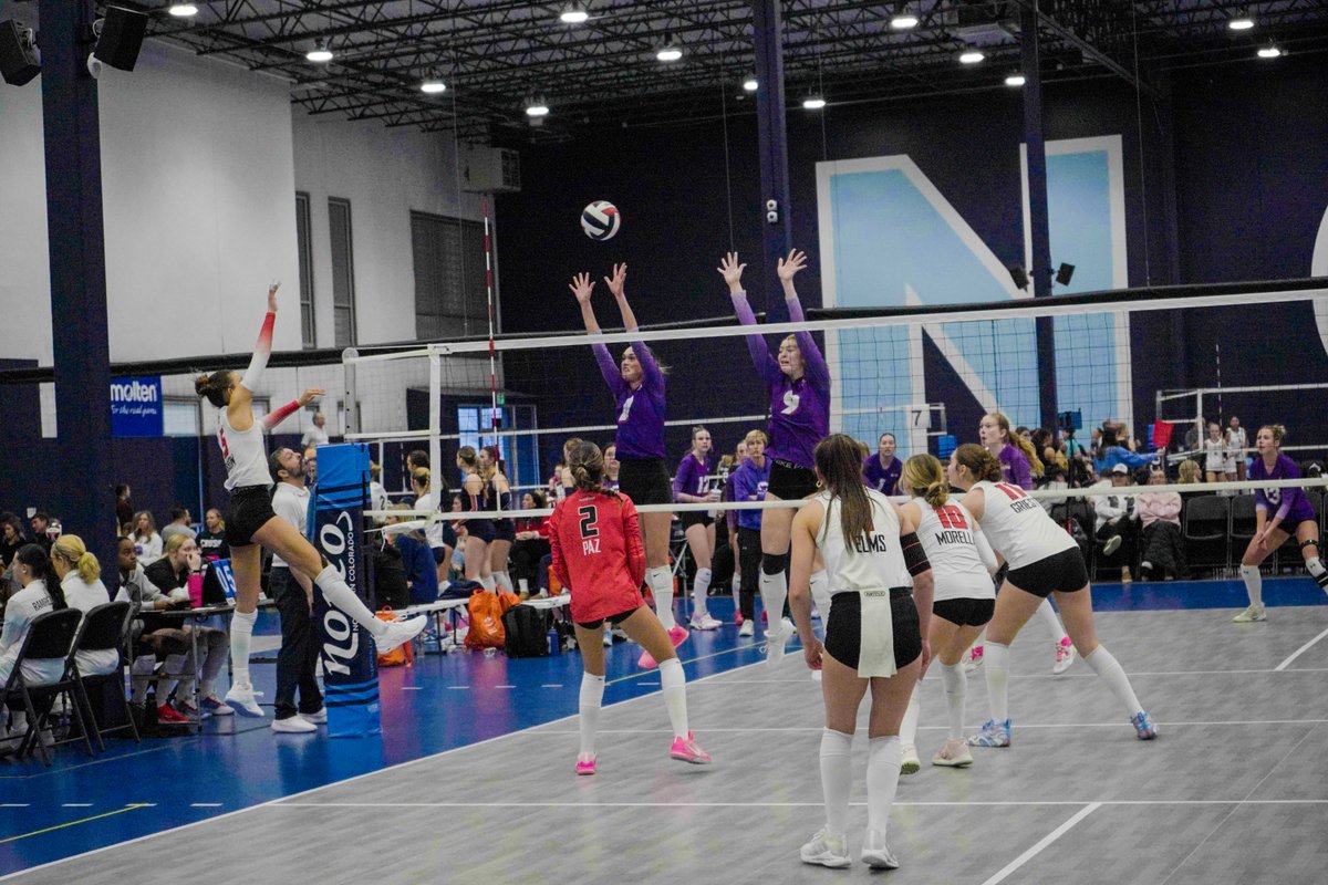 TCVolleyball's tweet photo. Hands up, who had fun out at #ColoradoChallenge?! 🙌 https://t.co/erGYkyTkYT