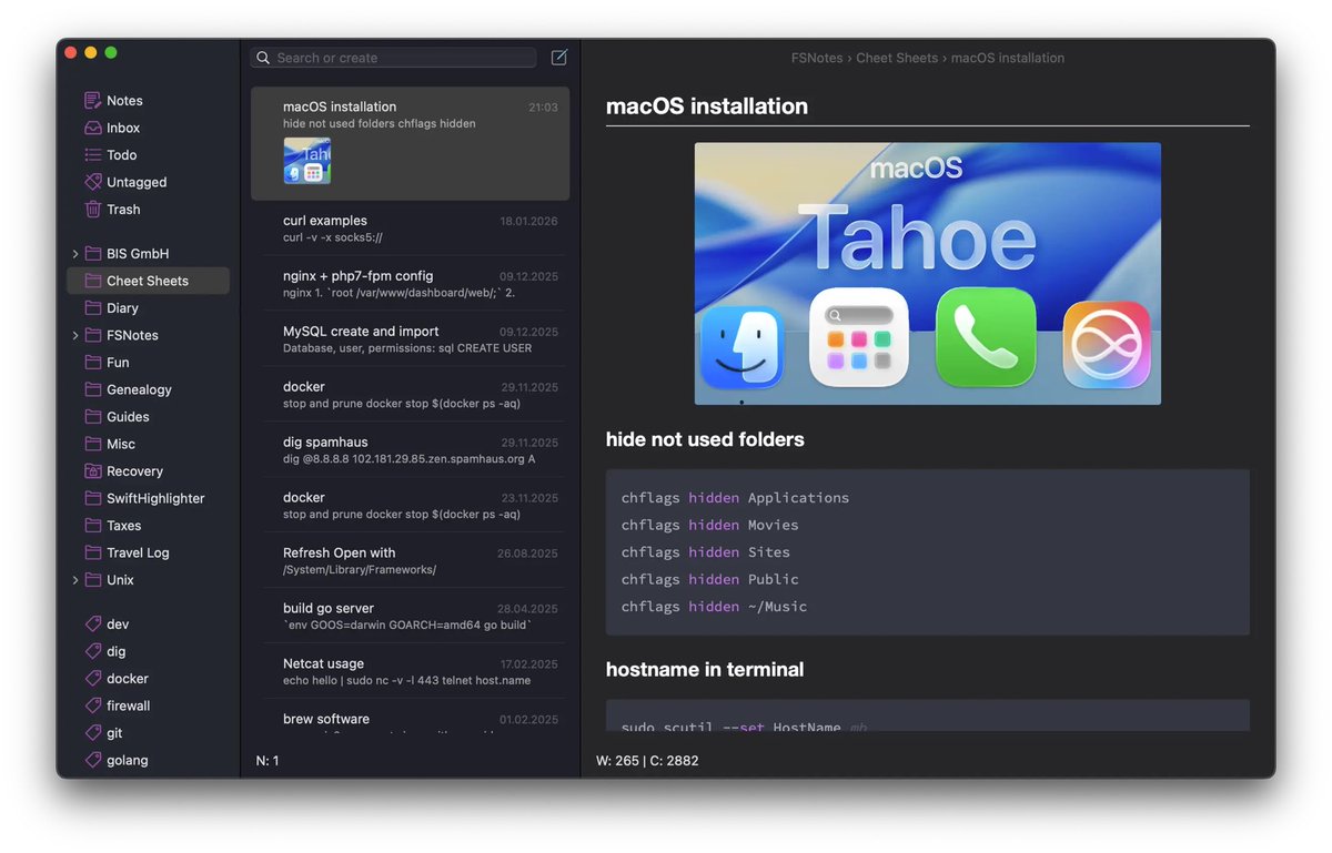 FSNotesApp's tweet photo. FSNotes 7 is out and now available on the App Store and Mac App Store: https://t.co/teTxt7kJP0 https://t.co/0gVHIlEiRl