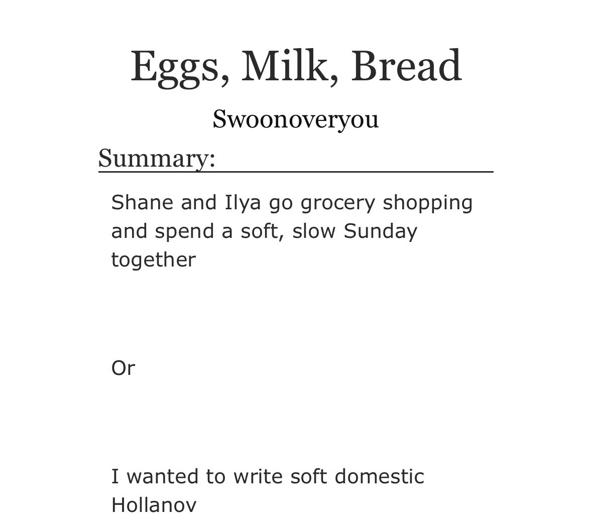 Hey yall, I decided to post a fic I wrote in the middle of the night last night 

Enjoy💕

archiveofourown.org/works/77973031