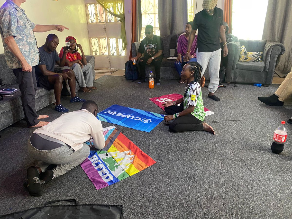 ResilientHA2023's tweet photo. We participated in a hands-on mini photography session focused on the intentional use of images to document lived realities, strength advocacy and support resource mobilization by @internationalpridecenter facilitated by Josh a professional photographer. https://t.co/TER99S8ETg