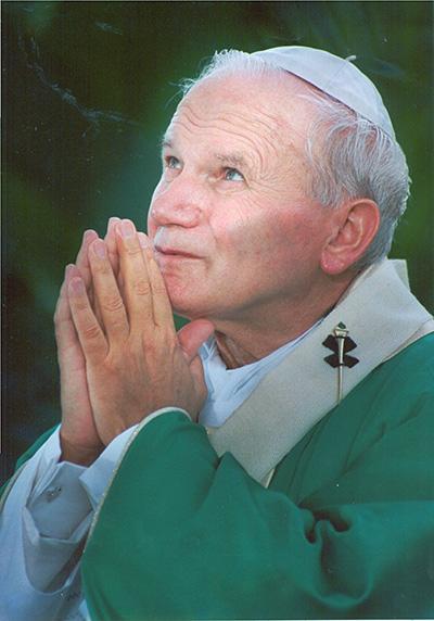 SkyVirginSon's tweet image. St. John Paul II, man of deep prayer, intercede for us!