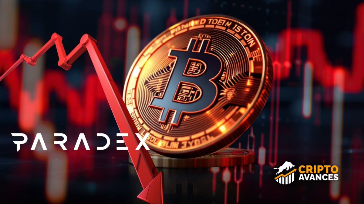 🗞️📊 FALLA TÉCNICA EN DEX PARADEX FIJA A BITCOIN EN $0 Y PROVOCA  LIQUIDACIONES MASIVAS Un error técnico en el exchange descentralizado  #Paradex provocó que #Bitcoin se cotizara brevemente a $0, tras