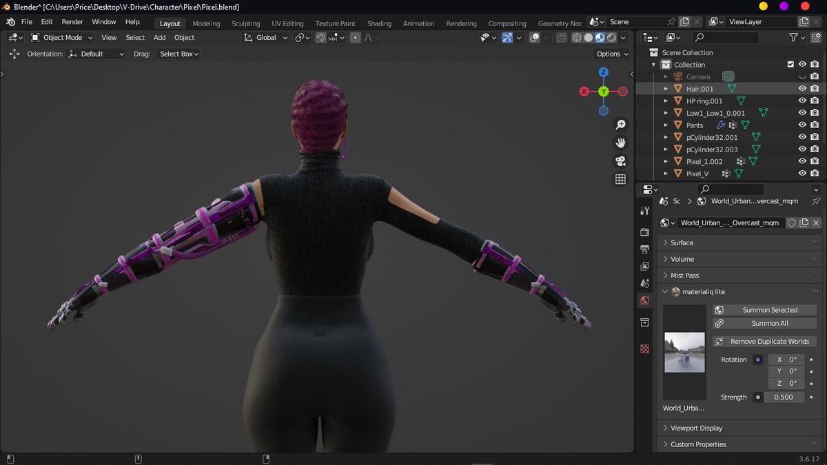 VDrive817224's tweet photo. Character WIP ๐ฅ๐ฅ. #Indie #indiegames #IndieGameDev #VDrive #3dmodeling #3D #Blender https://t.co/OuUo3ke733