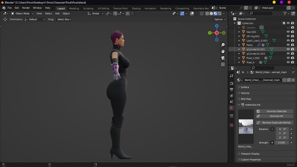 VDrive817224's tweet photo. Character WIP ๐ฅ๐ฅ. #Indie #indiegames #IndieGameDev #VDrive #3dmodeling #3D #Blender https://t.co/OuUo3ke733