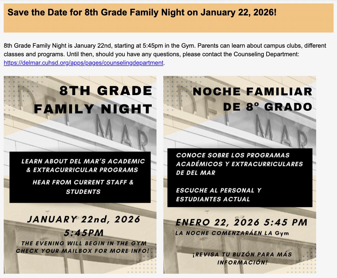 Del Mar High School tweet media