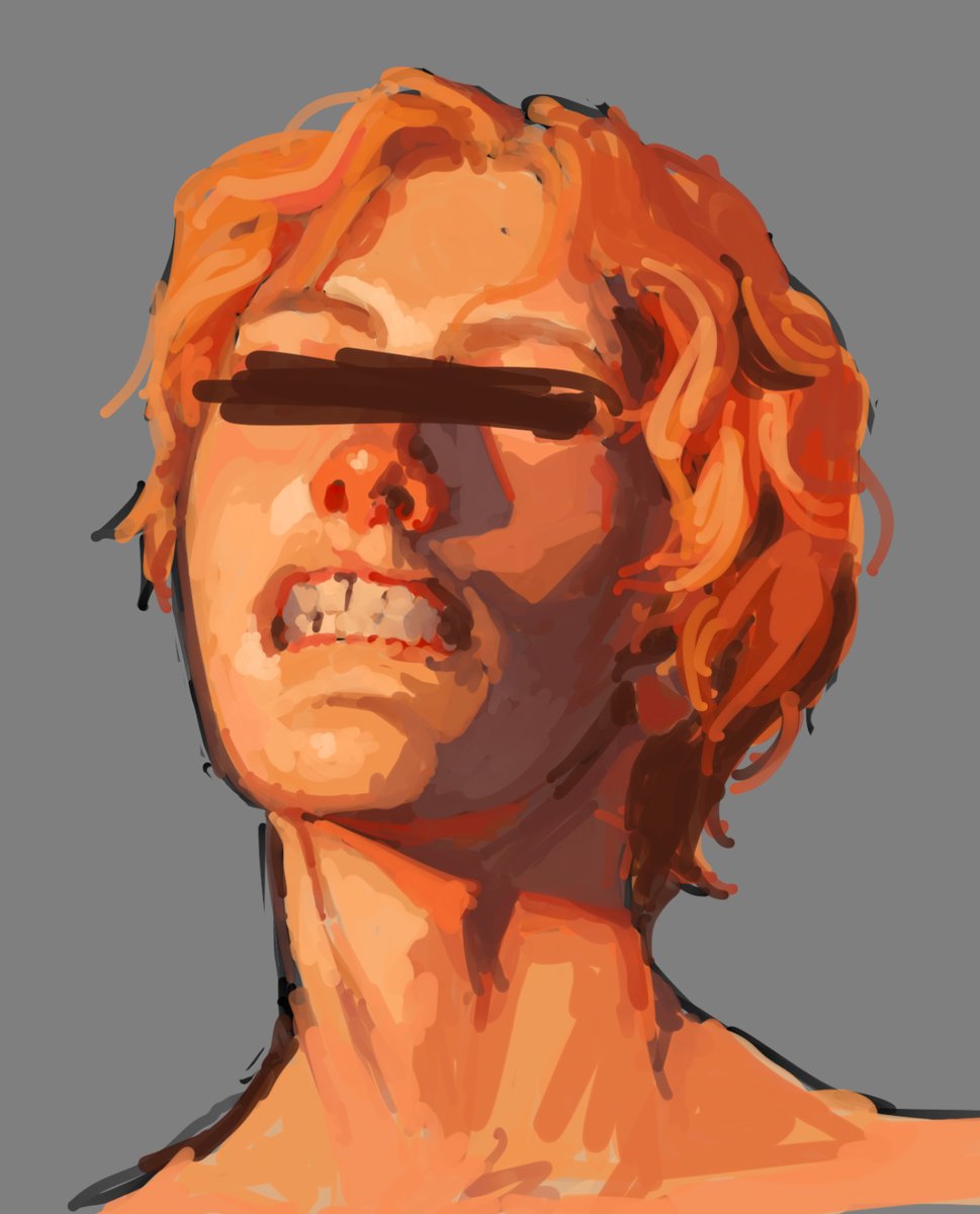 BileBox's tweet image. No lips having ass. new brush I made