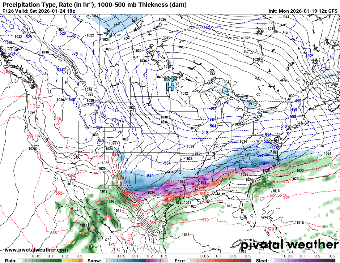 PatrickCoreWX's tweet photo. Latest computer weather models continue to develop a major winter storm for the first half of this weekend. Confidence is growing with this forecast, but still almost 5 days out!
#Corecast #CHAwx #TNwx #gawx #ALwx https://t.co/MLTuaCZaxI