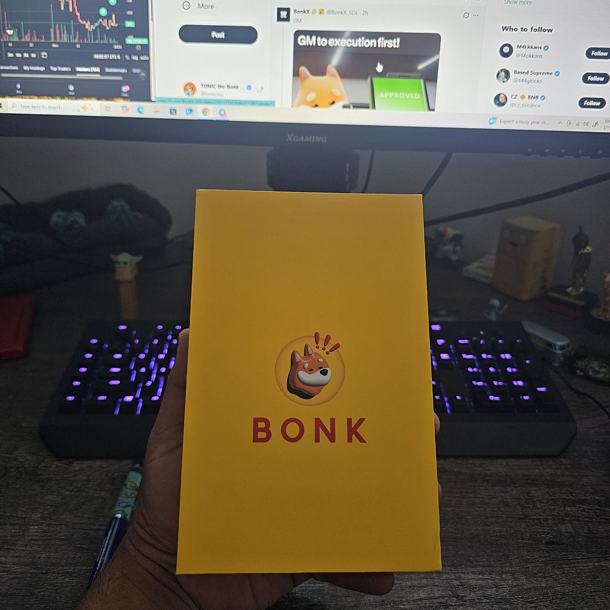 TONIC the Bonk Dog tweet media