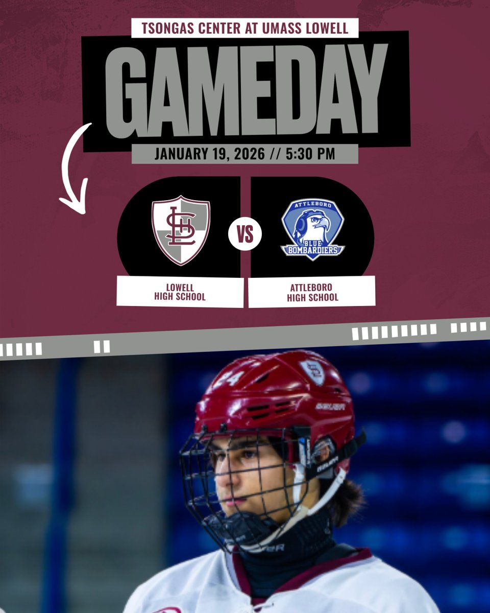 🆚: Attleboro High School
⏰: 5:30 p.m.
🏟️: Tsongas Center at UMass Lowell
📍: Lowell, Mass.
#makeyourbed