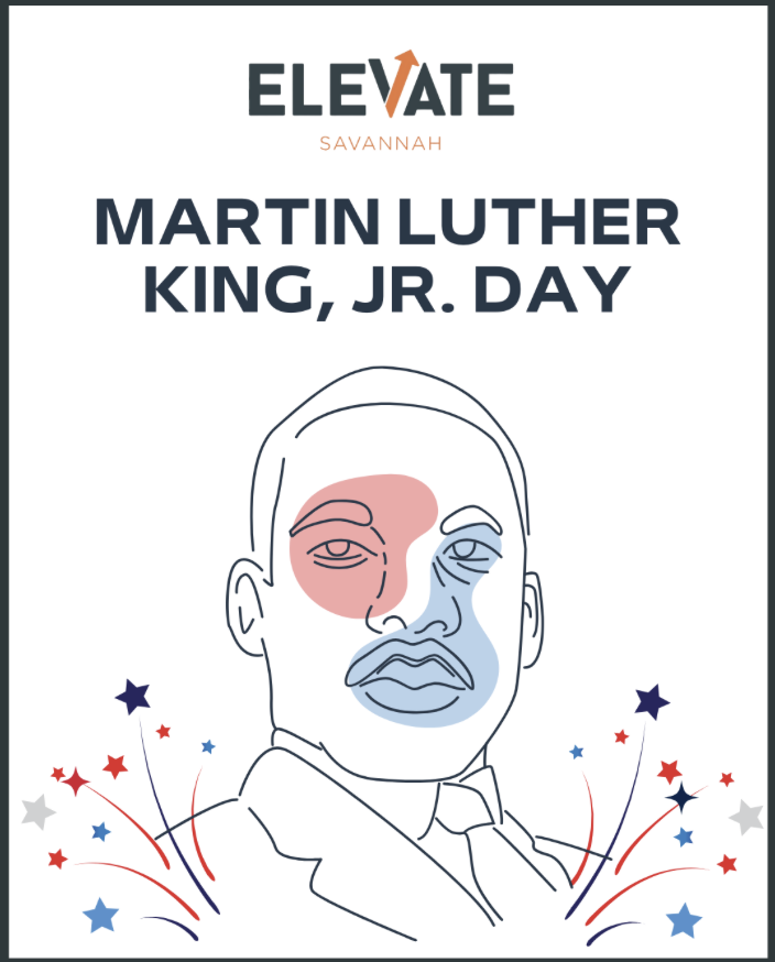 ElevateSavannah's tweet photo. Today, we celebrate the extraordinary life of Dr. Martin Luther King Jr., who helped teach all of us the value of courage, equality, truth, compassion, and humility.  Thank you, Dr. King - Today, and everyday. 🌟 https://t.co/BUjkCVPa6P