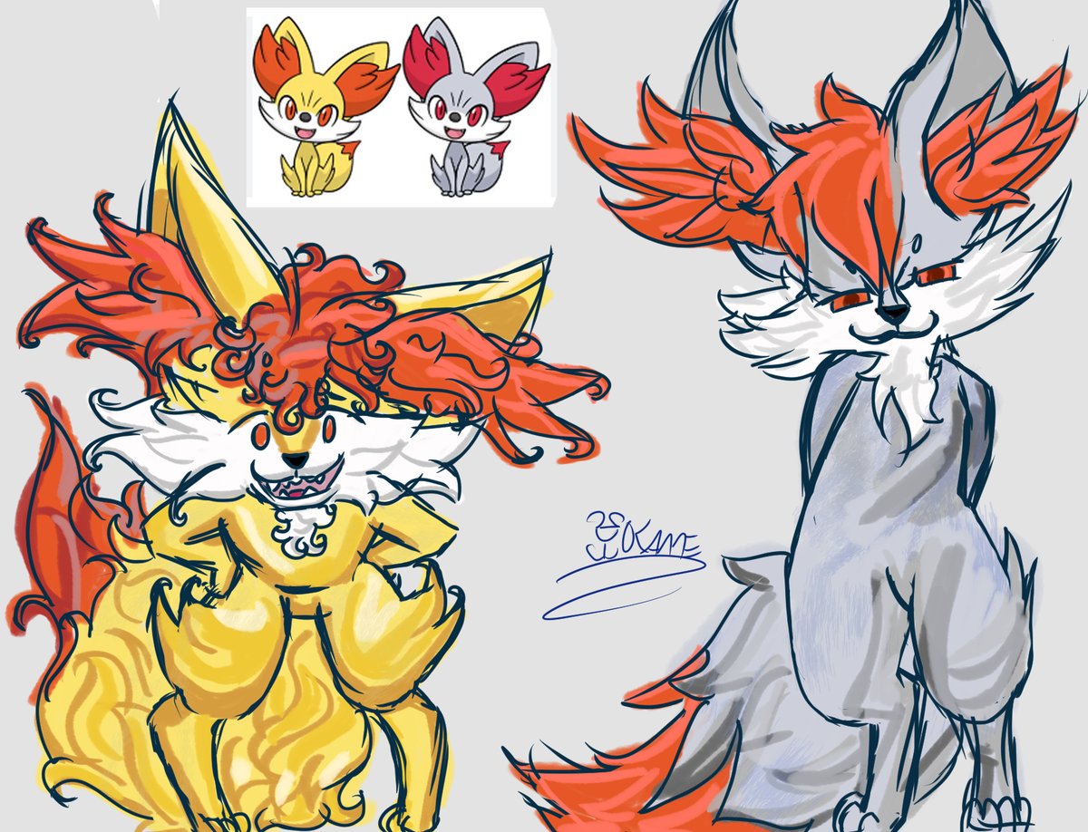 Double trouble! #furry #furryart #furryartist #furrycharacter #furryfandom #anthroart #originalcharacter #oc #fursona #digitalart #drawing #illustration