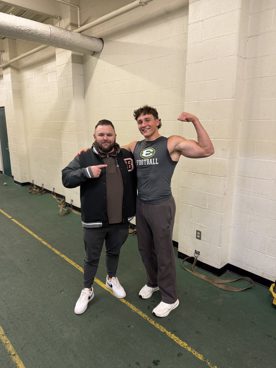 After a great conversation with <a href="/CoachPDeCapito/">Phil DeCapito</a> I’m blessed to receive my 6th D1 offer from Brown!! 
<a href="/AllenTrieu/">Allen Trieu</a> <a href="/On3/">On3</a> <a href="/Rivals/">Rivals</a> <a href="/adamgorney/">Adam Gorney</a> <a href="/TomLoy247/">Tom Loy</a> <a href="/247recruiting/">247Sports Recruiting</a> <a href="/247Sports/">247Sports</a> <a href="/Mark__Porter/">ScoutingOhio.com - 247 Sports - Bucknuts</a> <a href="/SEHS_FOOTBALL/">St. Edward Football</a>